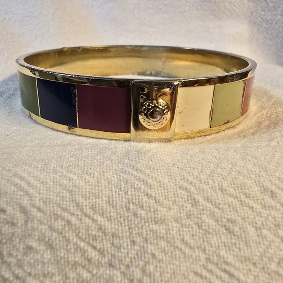 Coach Green and Blue Enamel Bracelet - Picture 5 of 12
